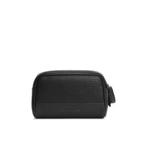 Tommy Hilfiger Metal Logo Woven Washbag